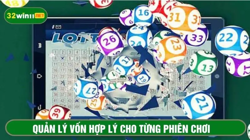 Tính toán kỹ vốn cược cho từng phiên chơi 