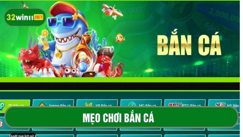 Mẹo chơi bắn cá