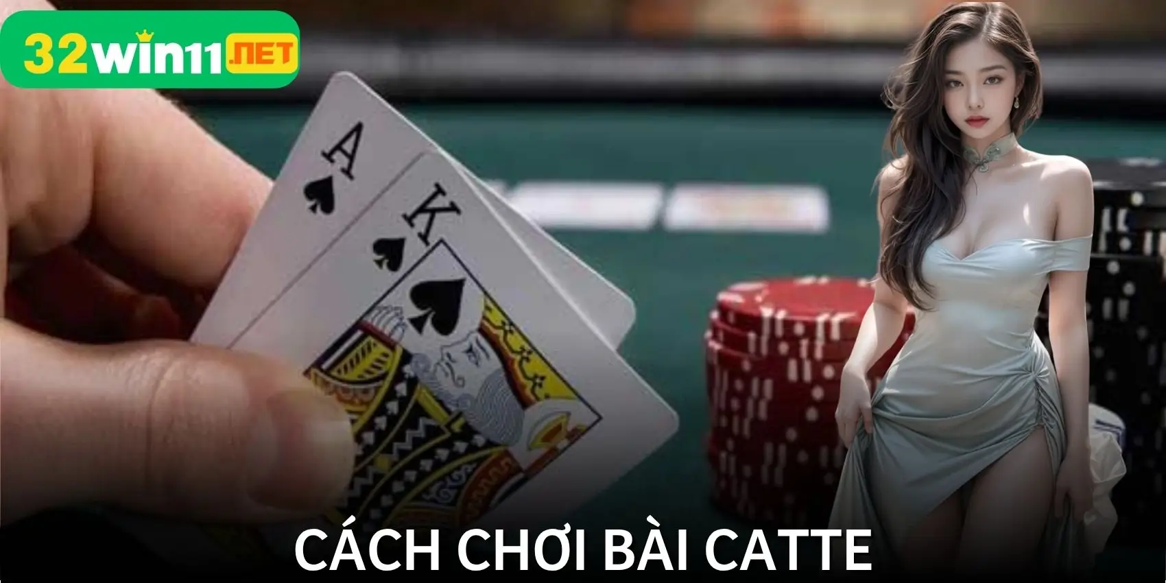 cách chơi bài Catte