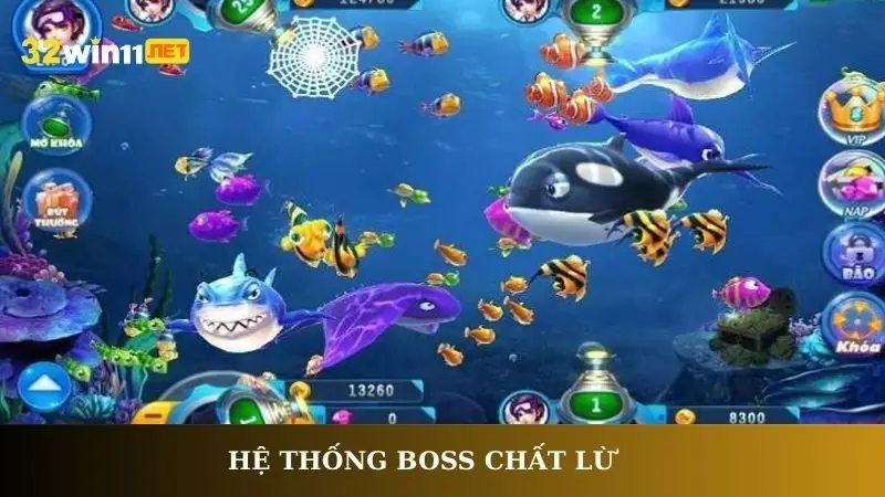 Hệ thống boss chất lừ
